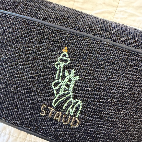 Staud Tommy Bag Beaded NYC Skyline NEW - Picture 5 of 9
